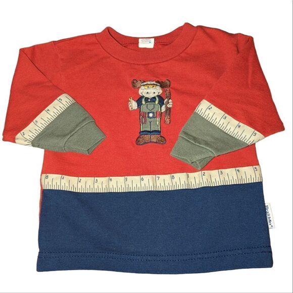 Vintage Healthtex embroidered moose sweatshirt‎ - Picture 1 of 6